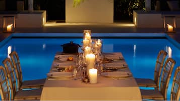 Villa, 3 Schlafzimmer, eigener Pool, Gartenblick (Indigo) | Eigener Pool