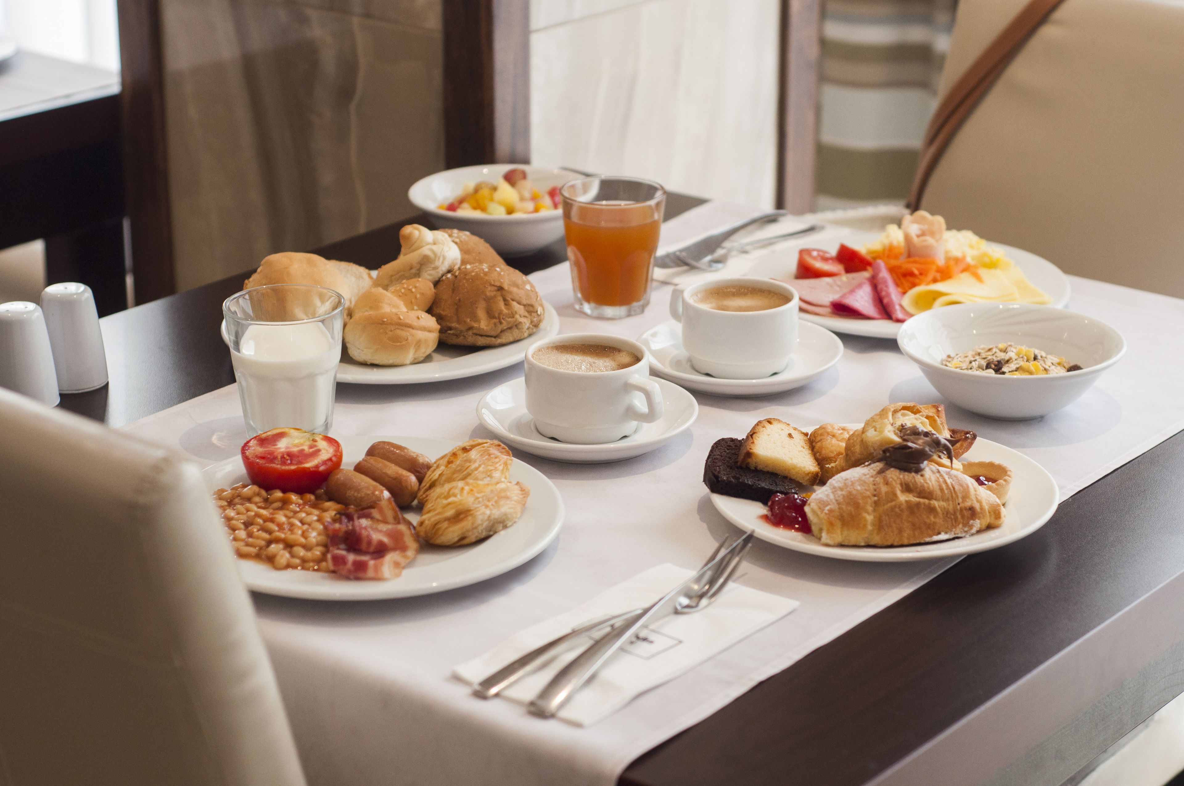 Breakfast buffet