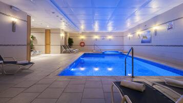 Indoor pool, outdoor pool