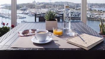 Terrasse sur le toit