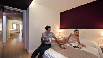 Apartment (6 pers) | Meja, kalis bunyi, seterika/papan seterika, Wi-fi percuma