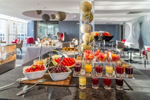 Daily buffet breakfast (EUR 19 per person)