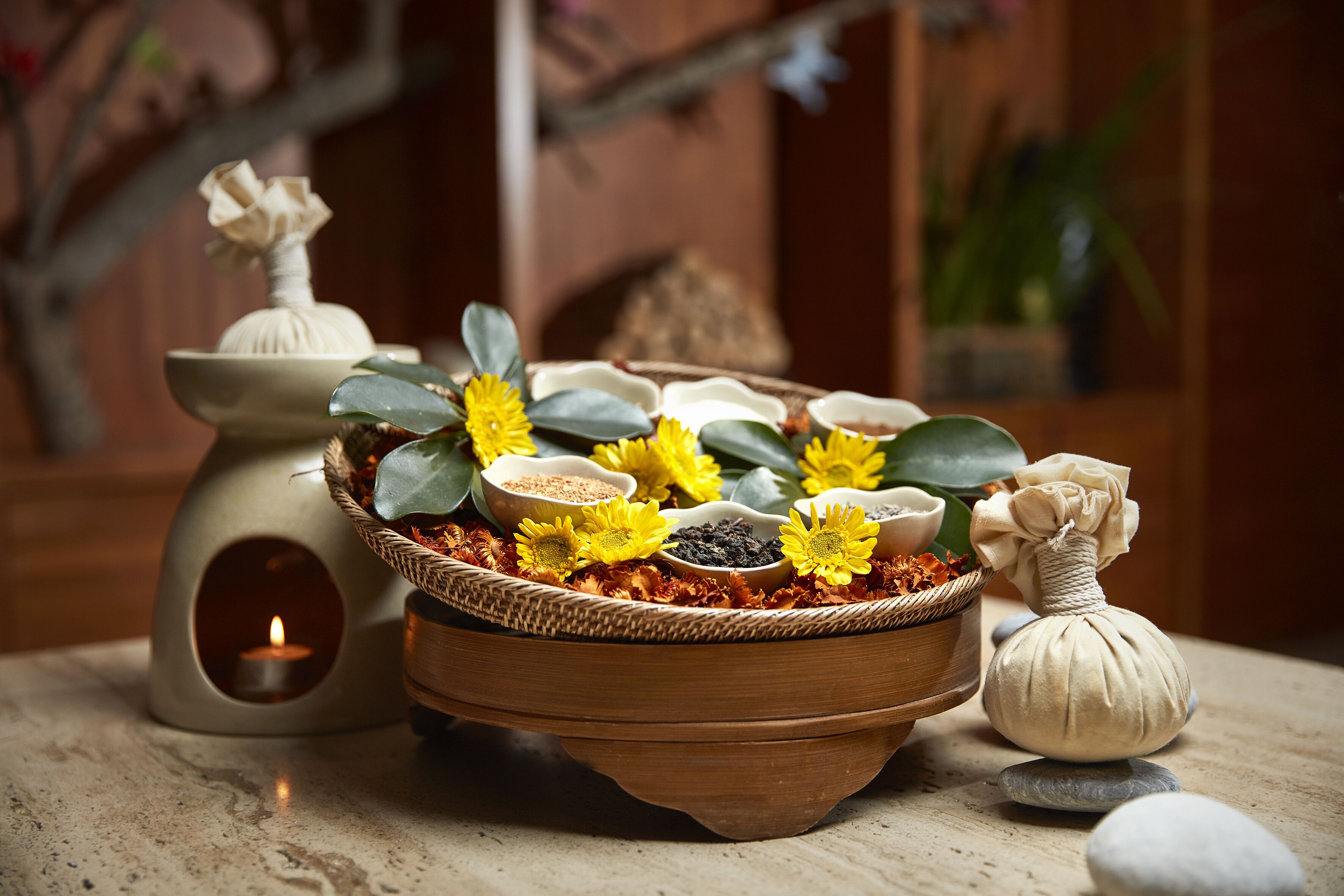 body treatments, deep-tissue massages, body wraps, body scrubs, facials