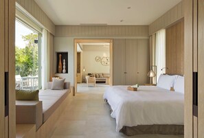 套房 (Garden) | 迷你吧、客房内保险箱、折叠床/加床（额外收费）、免费 WiFi