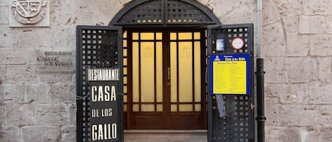 Entrada de la propiedad