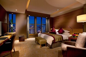 行政套房, 1 張特大雙人床, 公園景觀 (Presidential Suite) | 1 間臥室、高級寢具、羽絨被、迷你吧