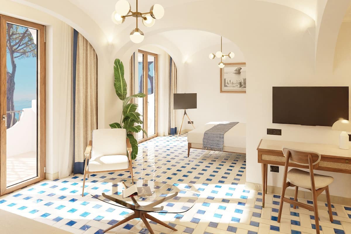 Suite Studio Panoramique, 1 chambre, balcon, vue mer