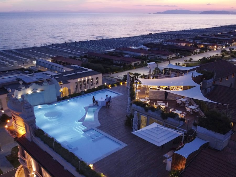 Terrasse sur le toit