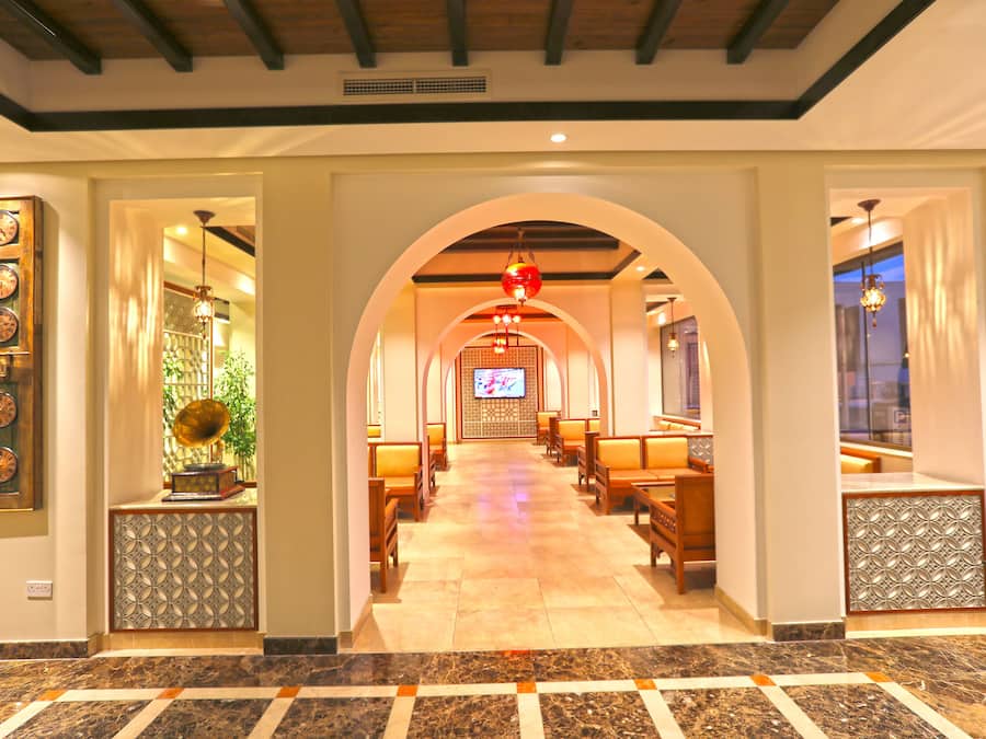 Sala de estar en el lobby