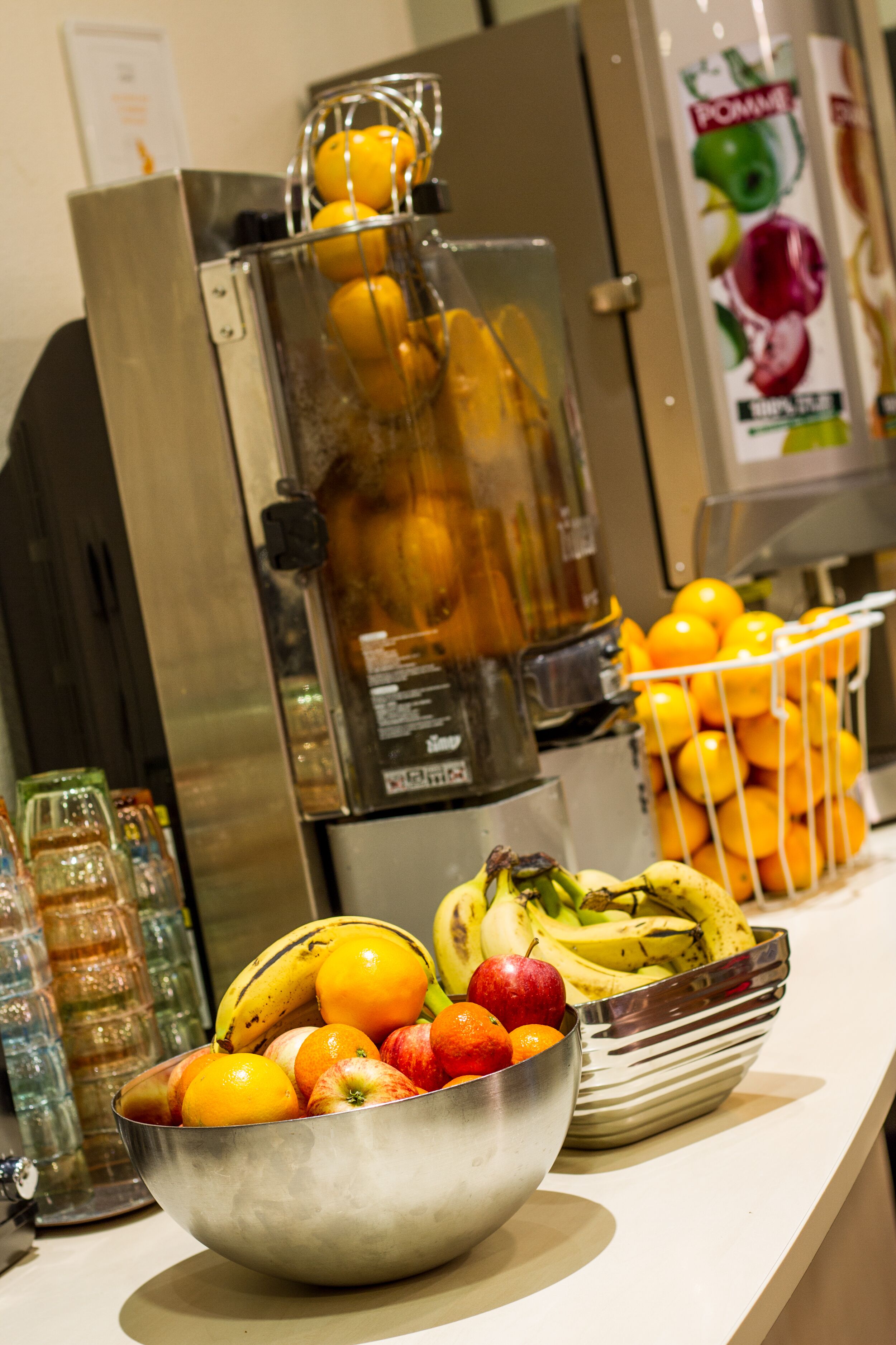 daily buffet breakfast (eur 10 per person)