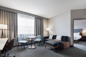 Suite, 1 Bedroom, Harbor View (Harbour View) | Premium bedding, pillowtop beds, desk, blackout drapes - Courtyard by Marriott St. John's Newfoundland (St. John's)