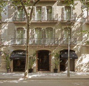 Façade de l’hébergement
