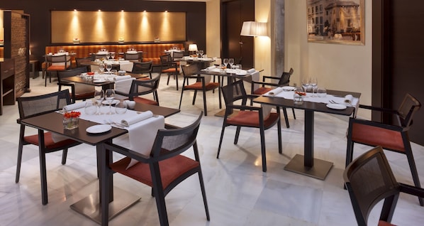 Lunch and dinner served, Mediterranean cuisine