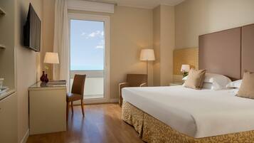 Literie de qualité supérieure, couette en duvet d'oie, minibar