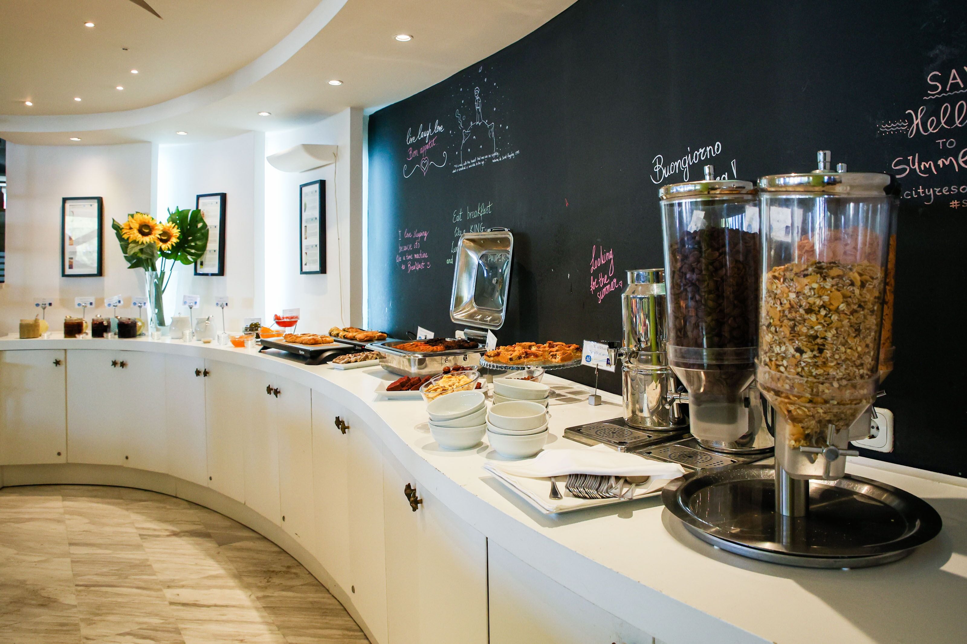 breakfast, lunch, dinner served; beach views