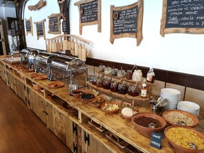 Desayuno continental incluido todos los días