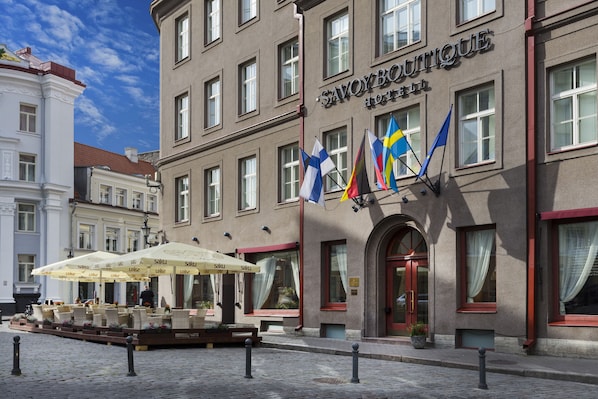 Entrada de la propiedad