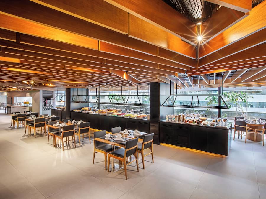 Frokostbuffé er inkludert hver dag