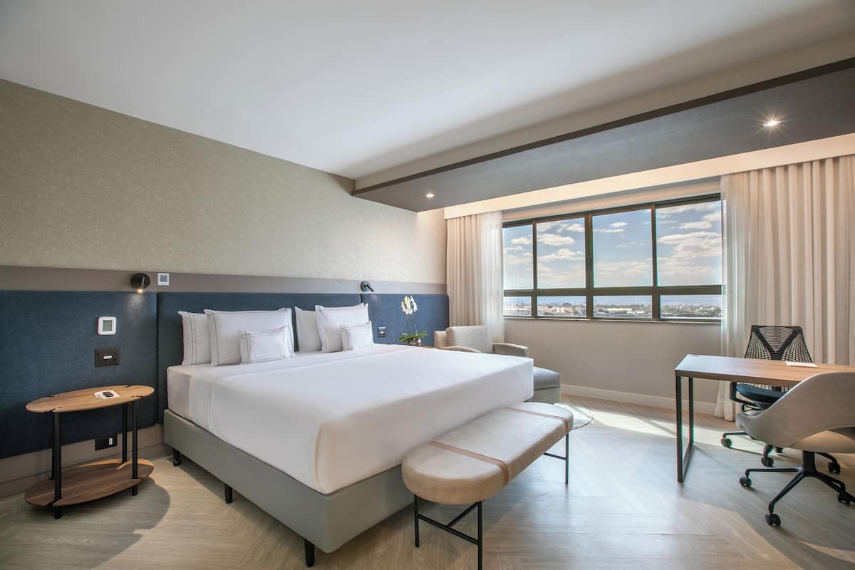 The Level Premium | 1 quarto, roupas de cama antialérgicas, frigobar, cofres nos quartos