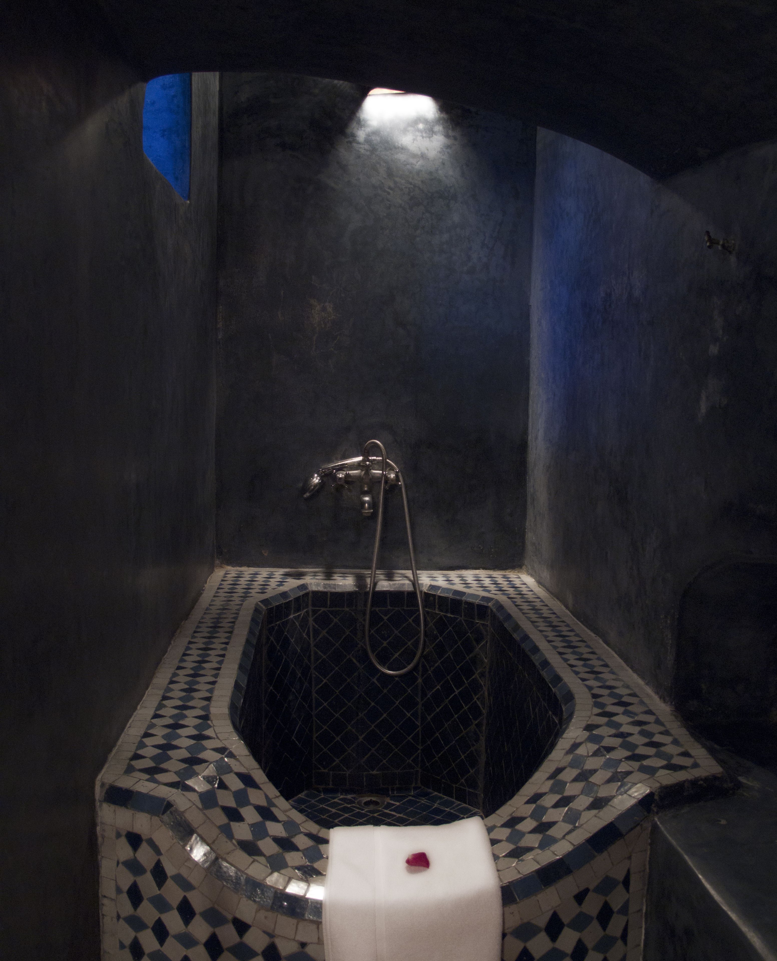 Baignoire relaxante profonde