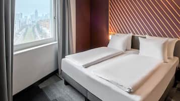 Premium Double Room | Desk, blackout curtains, soundproofing, free WiFi