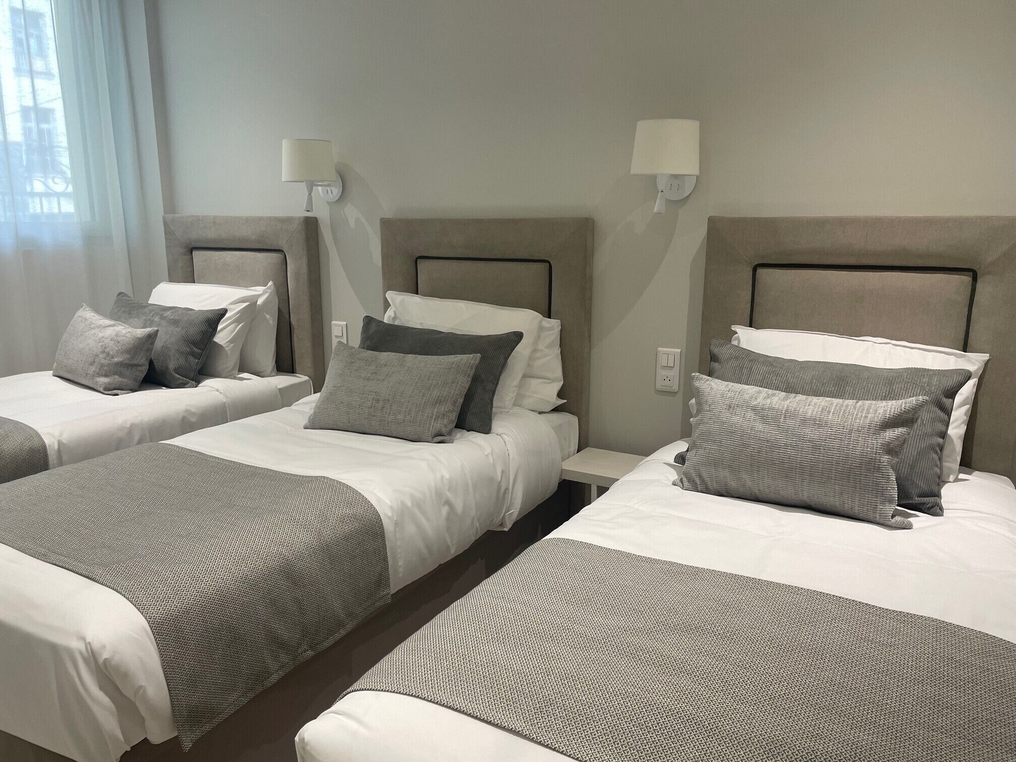 Premium bedding, Select Comfort beds, in-room safe