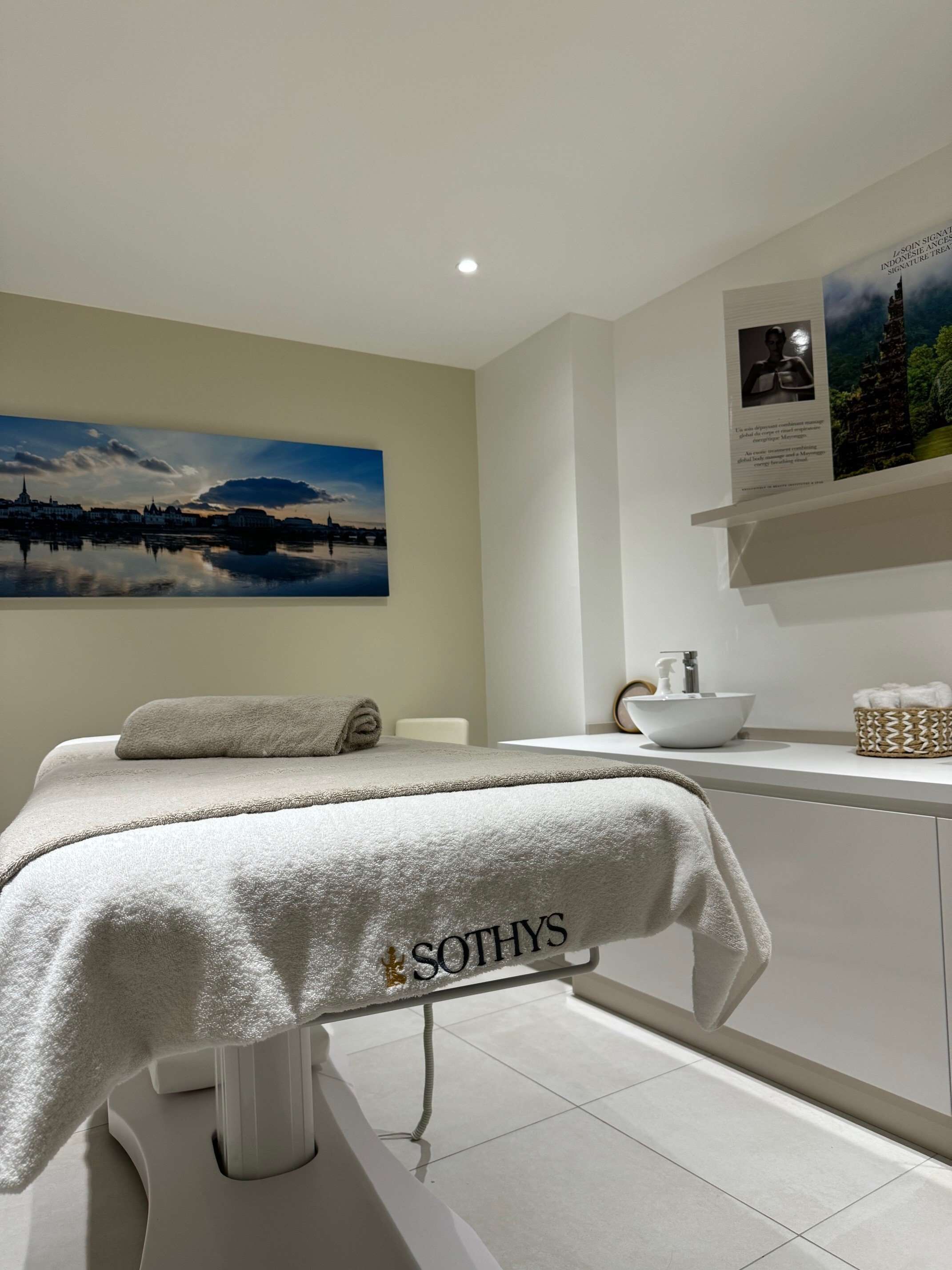 Salas de tratamiento para parejas, tratamientos corporales, aromaterapia