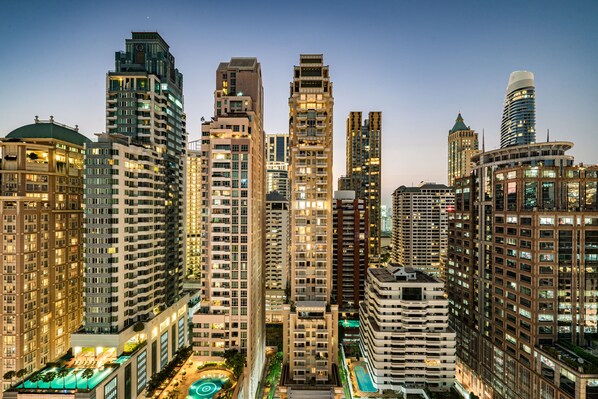 City view from property