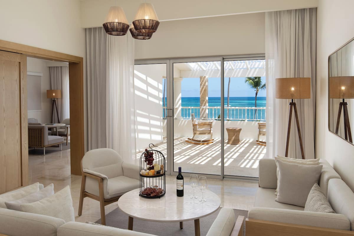 The Reserve Presidential Suite Ocean Front Adults Only | 1 soveværelse, premium-sengetøj, senge med topmadrasser, gratis minibar