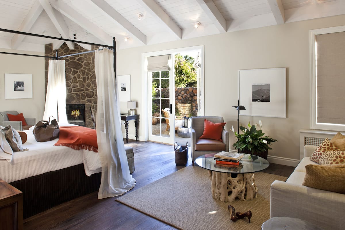 1 chambre, draps italiens Frette, literie hypoallergénique