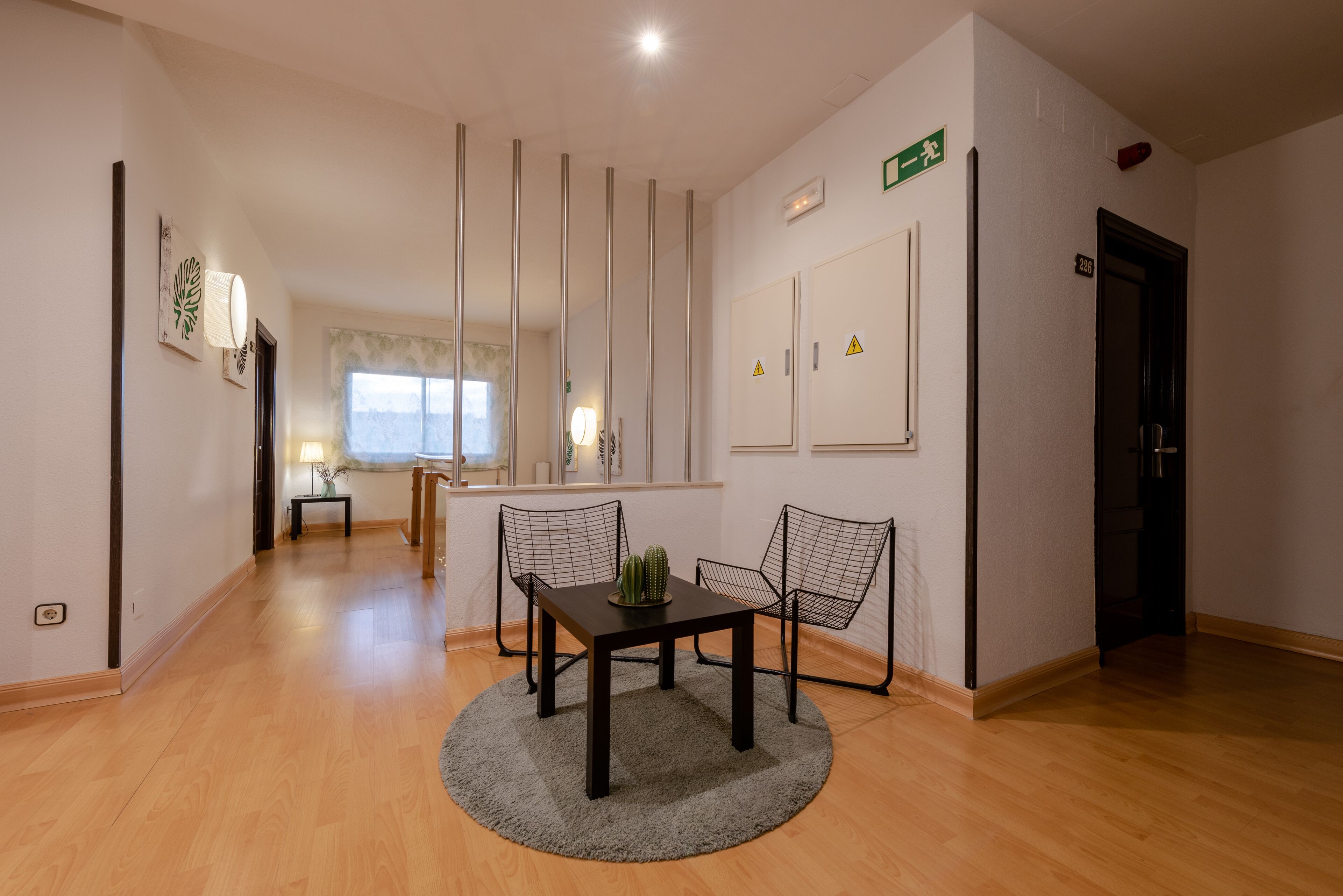 Double or Twin Room | Living area | 32-inch flat-screen TV with digital channels, TV