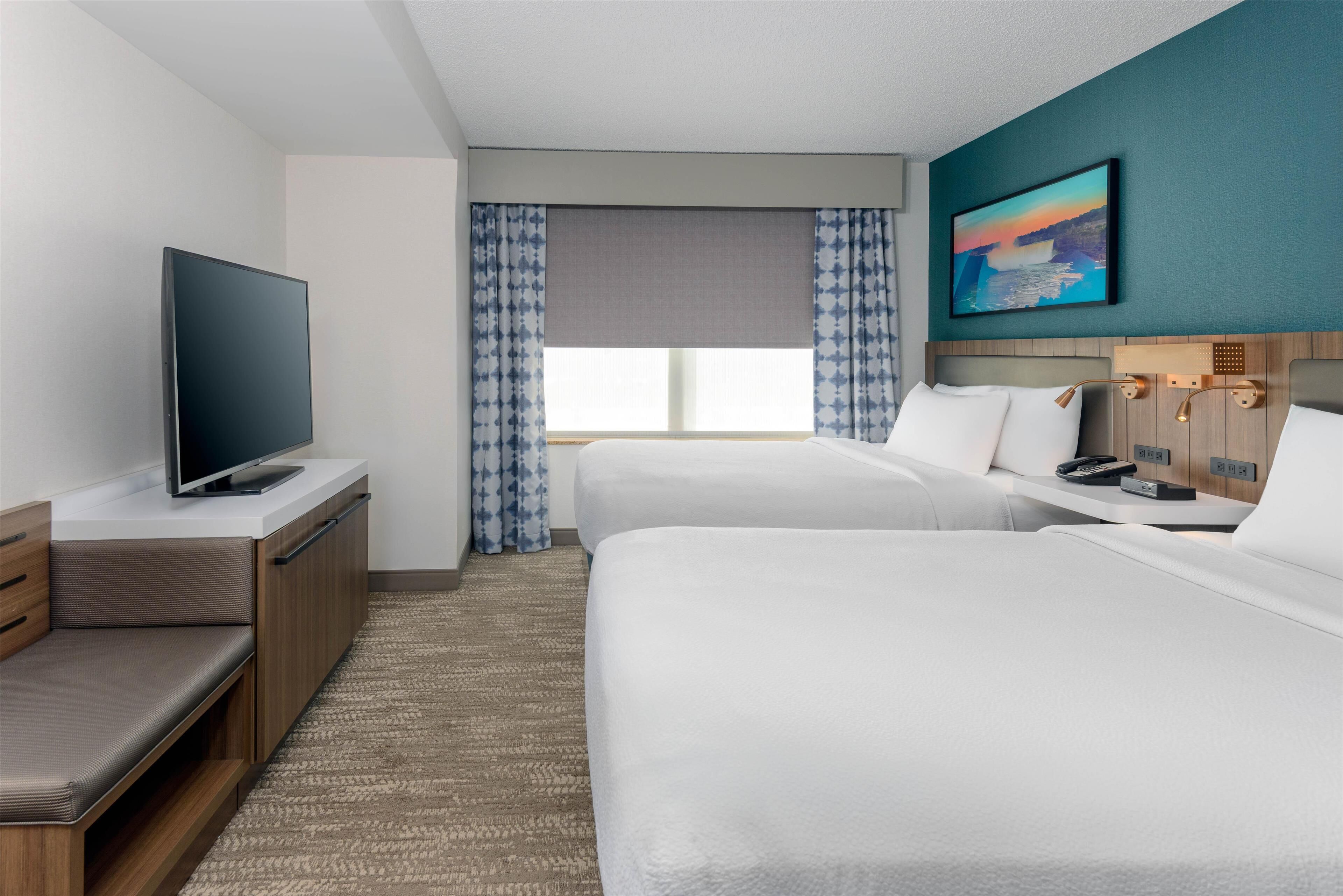 junior suite, multiple beds (2 double beds & 1 sofa bed) | premium bedding, desk, soundproofing, iron/ironing board