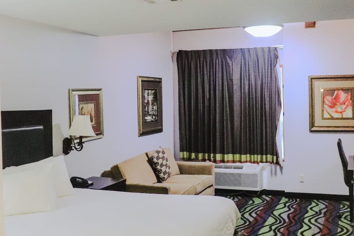 Desk, soundproofing, iron/ironing board, rollaway beds