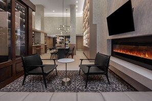 Sitteområde i lobbyen