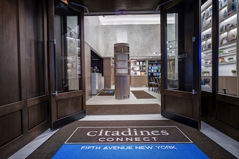 Hotel entrance at Citadines Connect Fifth Avenue New York