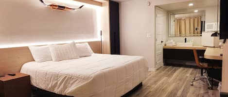 Habitación, 1 cama de matrimonio grande, no fumadores | Decoración individual, mobiliario individual, escritorio