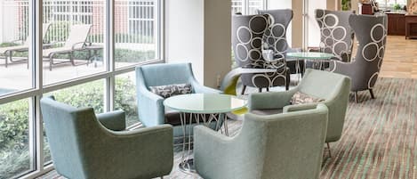 Sala de estar en el lobby