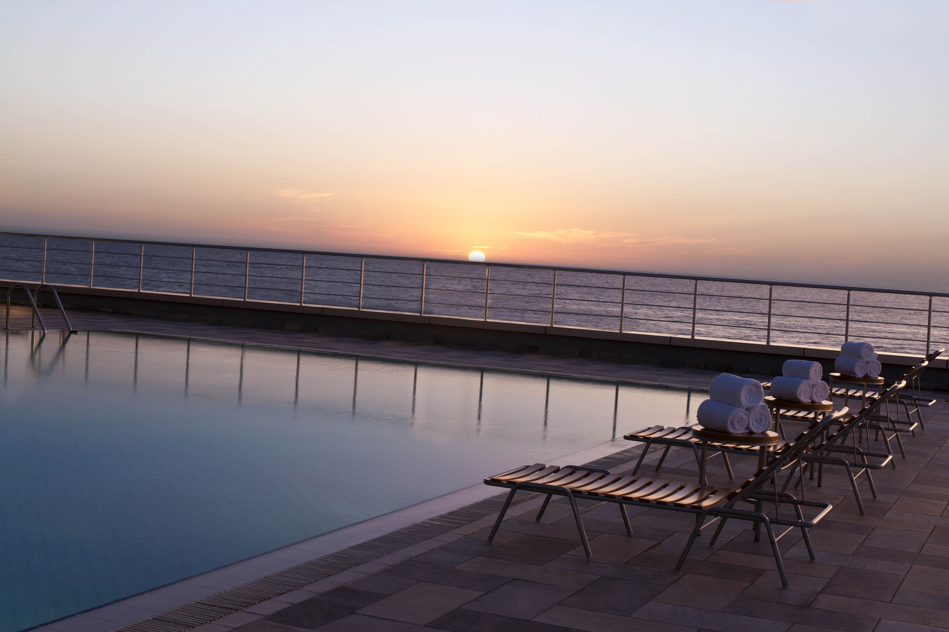 indoor pool, seasonal outdoor pool, free pool cabanas, pool umbrellas