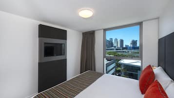 In-room safe, desk, blackout curtains, iron/ironing board