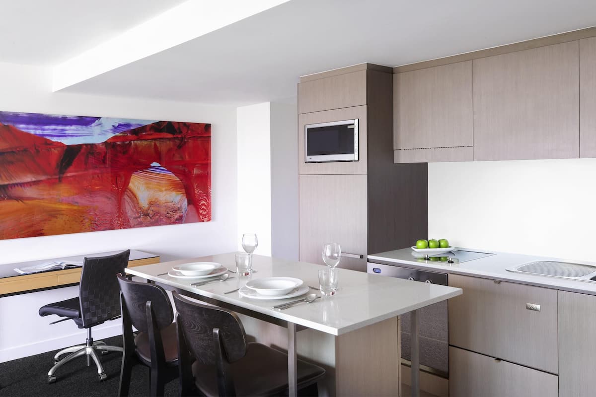 In-room safe, desk, blackout drapes, iron/ironing board