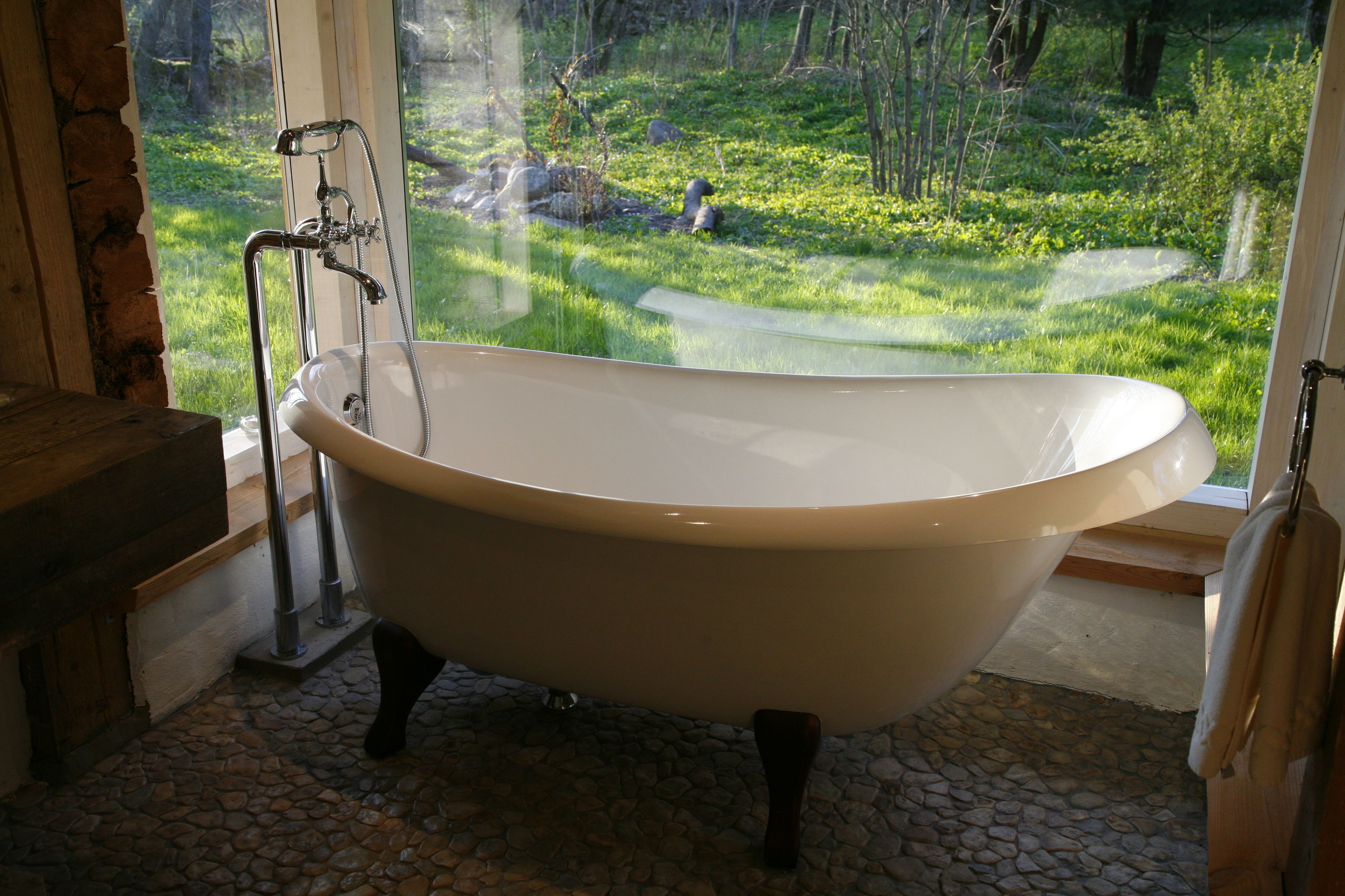 free toiletries, hair dryer, bathrobes, slippers