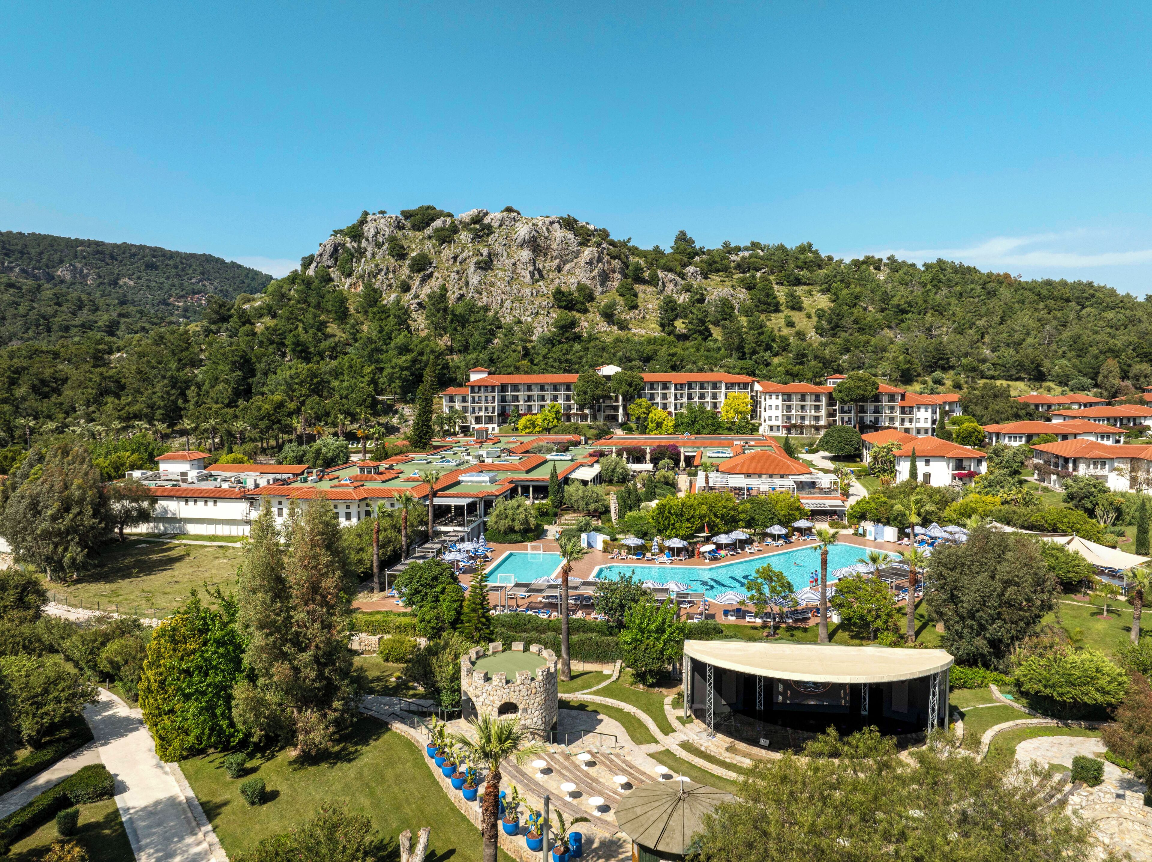 Utsikt fra overnattingsstedet