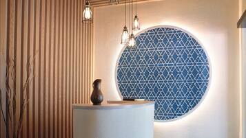 Turkish bath, body treatments, aromatherapy, beach massages, body wraps