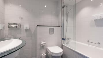 Superior-Doppelzimmer, 1 Doppelbett, Hafenblick | Badezimmer