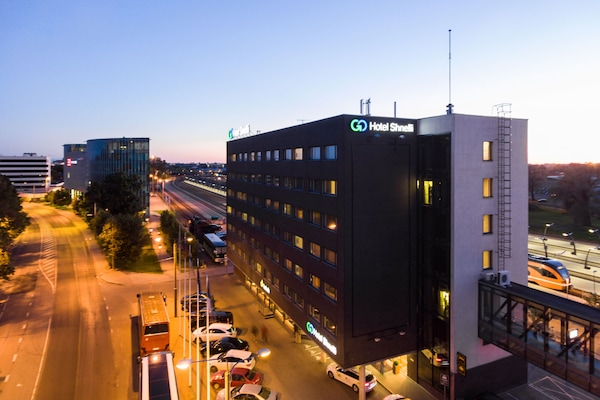 Front of property – evening/night