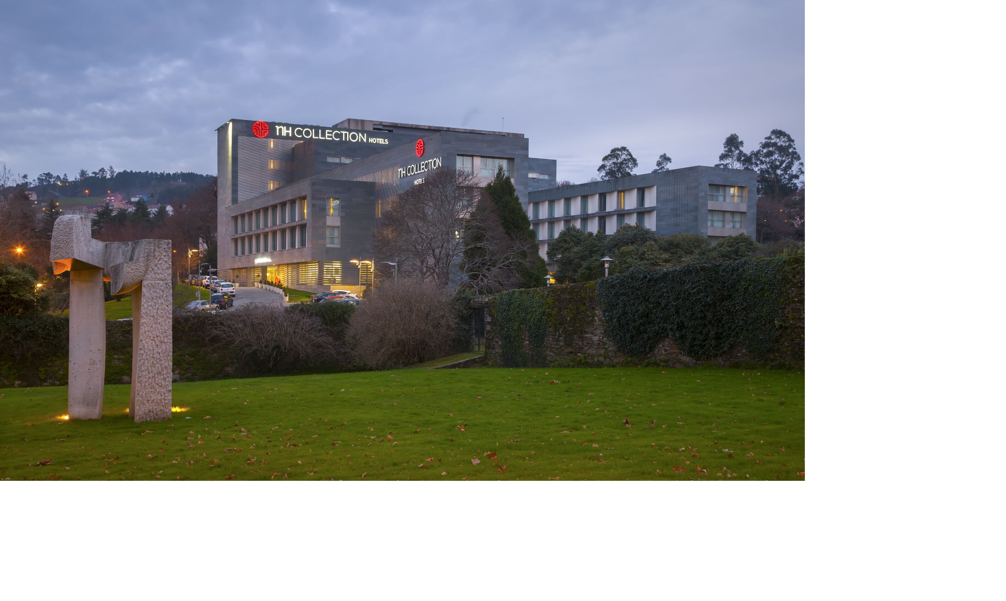 front of property – evening/night