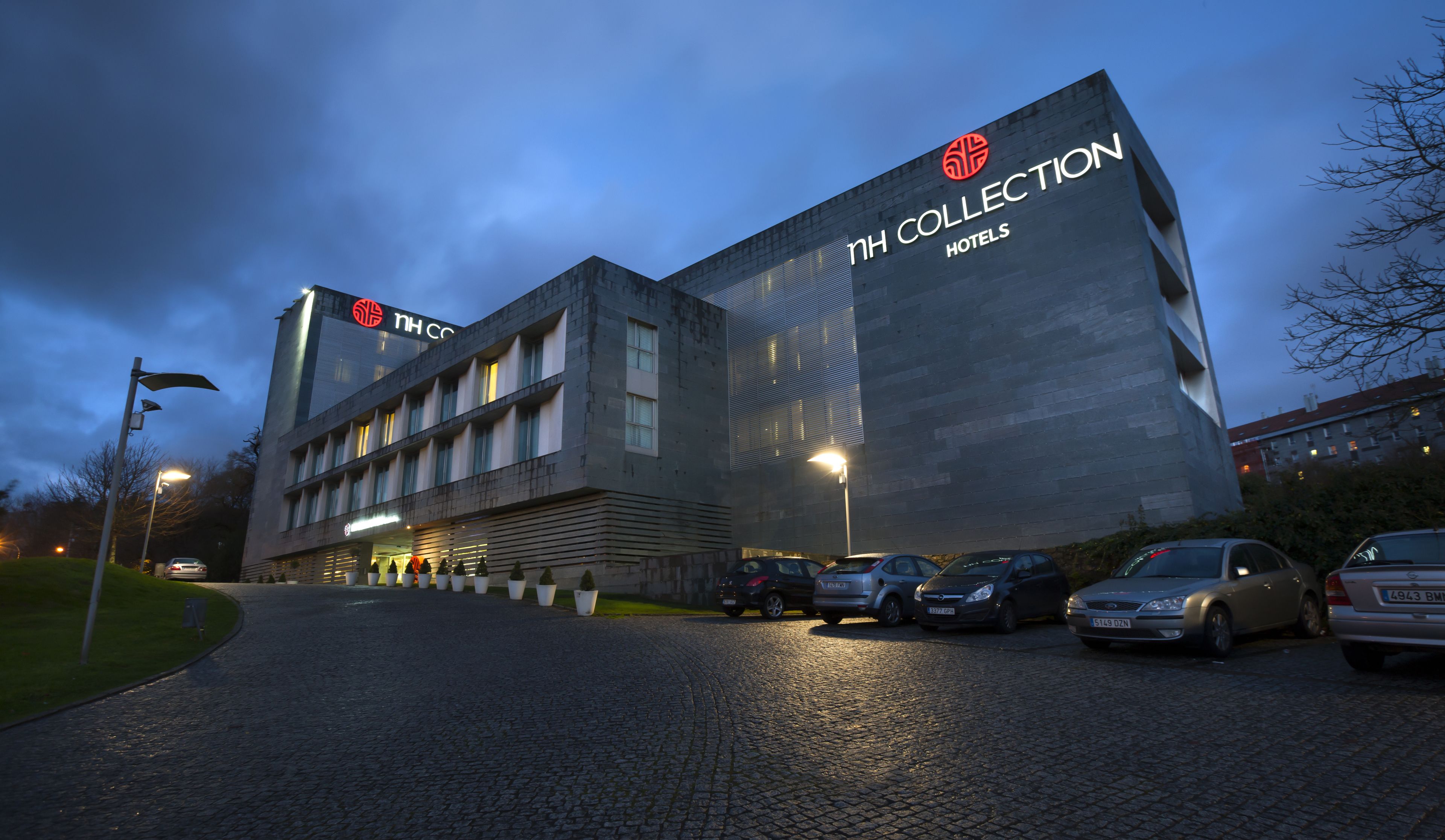 front of property – evening/night