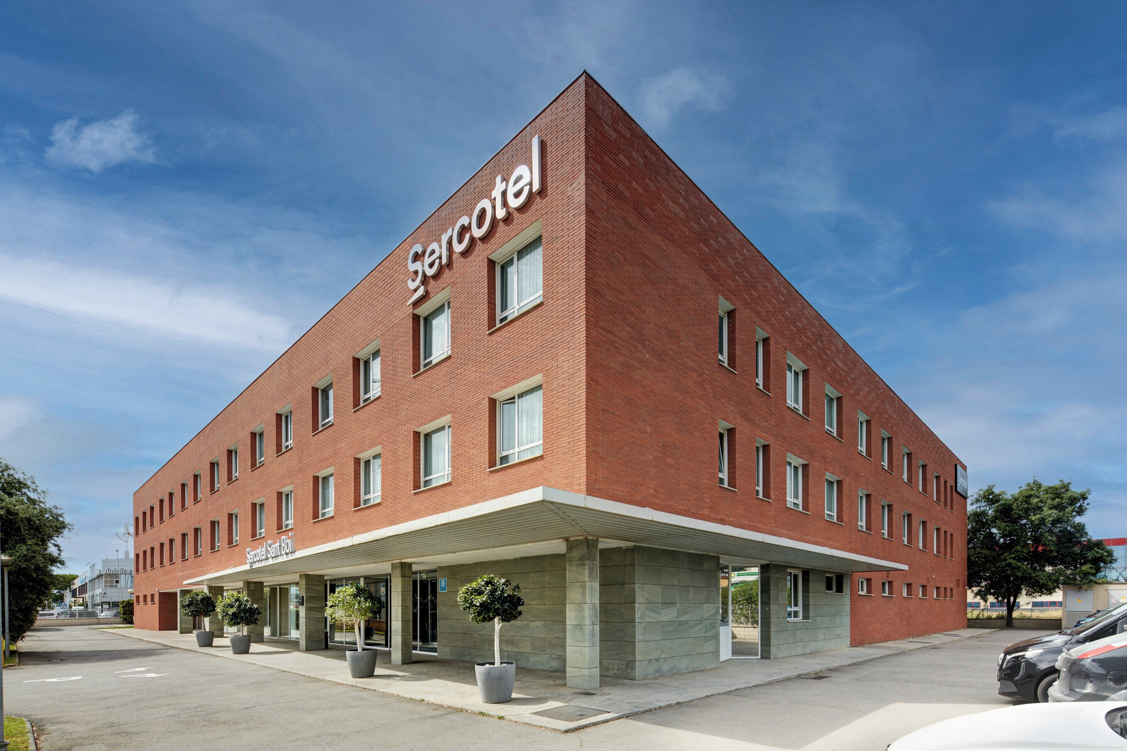 Voorkant van accommodatie