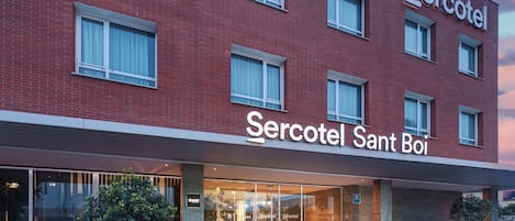 Majoituspaikan julkisivu