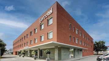 Voorkant van accommodatie